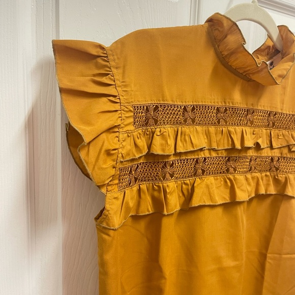 Margarita Mercantile Golden Blouse - Picture 3 of 9